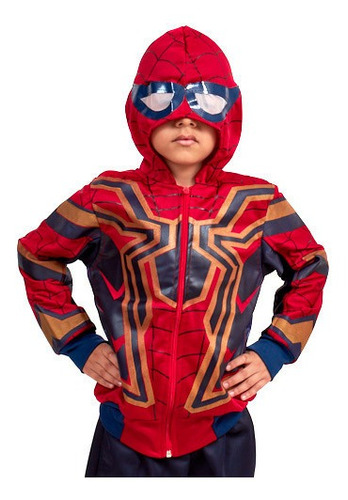 Pants Disfraz Iron Spider Man Para Niño