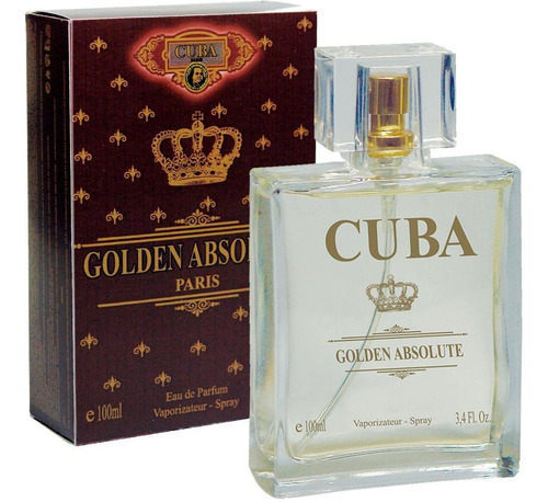 Perfume Cuba Golden Absolute Masculino 100 Ml
