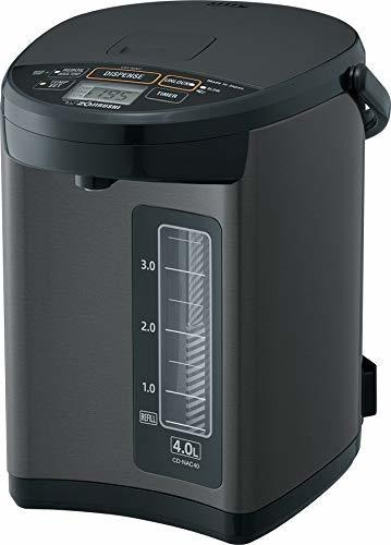 Calentador De Agua Zojirushi 4.0l, Negro Metálico