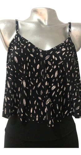 Imagen 6 de 9 de Pack X2 Blusa Crop Top Corta Suelta Sexy Fiesta Regalo