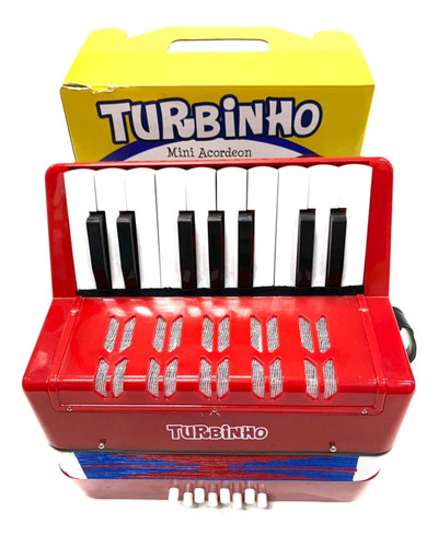 Acordeon Infantil Turbinho Sanfona Gaita Novo Original