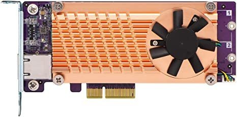 Qnap Qm2-2p10g1ta Pci-e - Tarjeta De Expansión Con 2 Ranuras