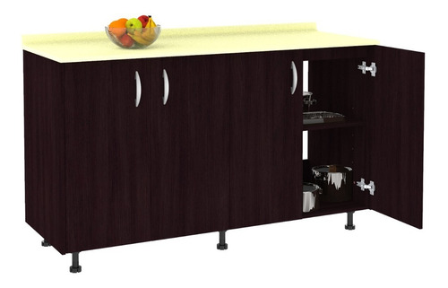 Imagen 3 de 8 de Módulo Base Cocina 1,5 Mts Casalista®