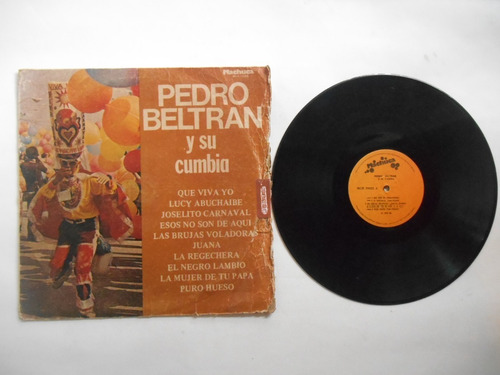 Lp Vinilo Pedro Beltran Y Su Cumbia Edicion Colombia 1978