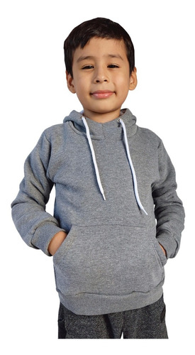 Buzo Hoodie Invierno Frizado Niños