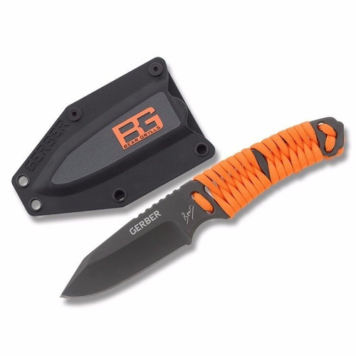 Faca Sobrevivência Gb Paracord Fixed Blade Gerber Bear G