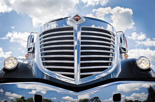 1x Grille Emblema Internacional Camión Del Camión Insignia