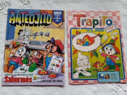 Revista Anteojito N° 1413  Año 1992 Con Suplemento Trapito