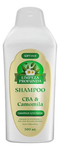 Soft Hair Shampoo Limpeza Profunda Cba E Camomila 500ml