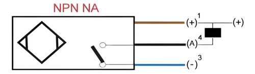 Sensor Optico De Herradura 44x70x15mm 20mm Pnp Na
