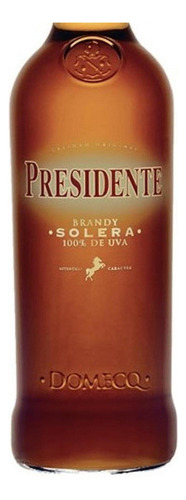Brandy Presidente Solera 100% Uva 900 Ml