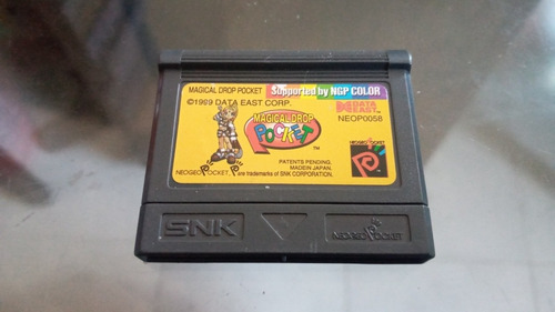 Magical Drop Pocket Para Neo Geo Pocket,funcionando.