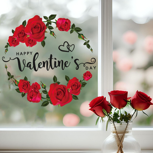 Pegatina Del Día De San Valentín, Calcomanía Estilo B