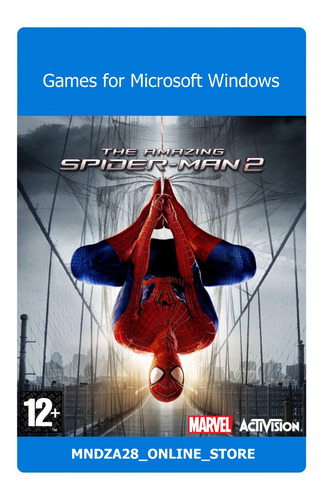 Imagen 1 de 6 de The Amazing Spiderman 2 Juego Para Pc En Físico