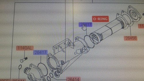 Kit O Ring Enfriador Aceite Para Hyundai Hd72