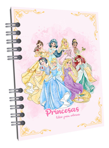 Princesas Libro Para Colorear