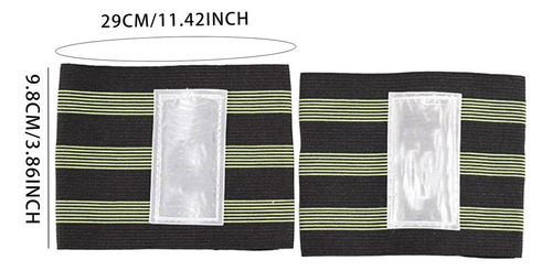 5 X 2 Correas De Tobillo Para Bicicleta, Bandas Reflectantes