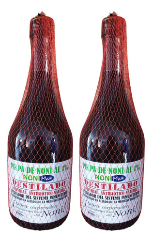 2 Botellas De Noni Sin Pulpa 1500 Ml - L - L a $27