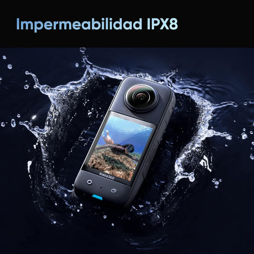 Camara Insta360 X3 72mp 5.7k 360 Sensor De 1/2 Ia 60fps 8k