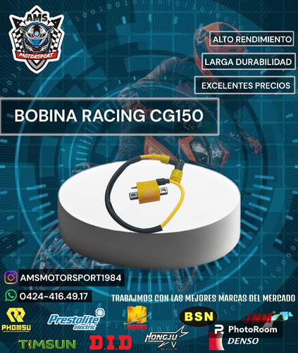 Bobina Racing Cg150