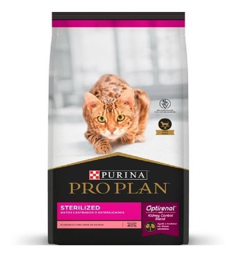 Alimento Balanceado Pro Plan Gato Sterilized 3kg Castrado