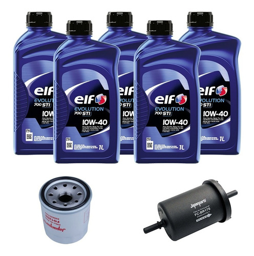 Kit Troca De Renault Elf 10w40 Sandero 1.6 16v Sce 2017 --