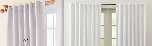 Cortinas Blackout, Black Out Americano Para Barrote Y Riel