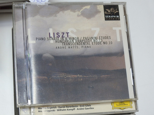 Cd1324 - Liszt - Andre Watts, Piano - Cd1324 