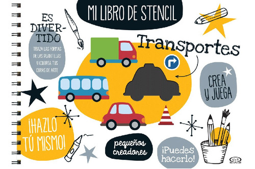 Transportes - Mi Libro De Stencil - V & R