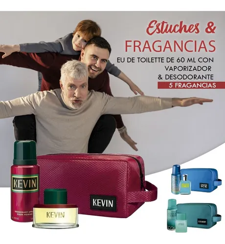Kevin Rojo Estuche Bolso Perfume 60ml Desodorant 150ml 6.737 4