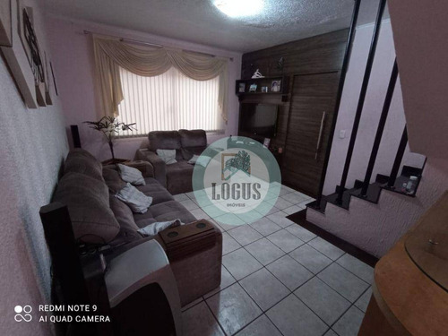 Imagem 4 de 30 de Sobrado Com Piscina E Com Churrasqueira- Com 3 Dormitórios À Venda, 191 M² Por R$ 530.000 - Cooperativa - São Bernardo Do Campo/sp - So0592
