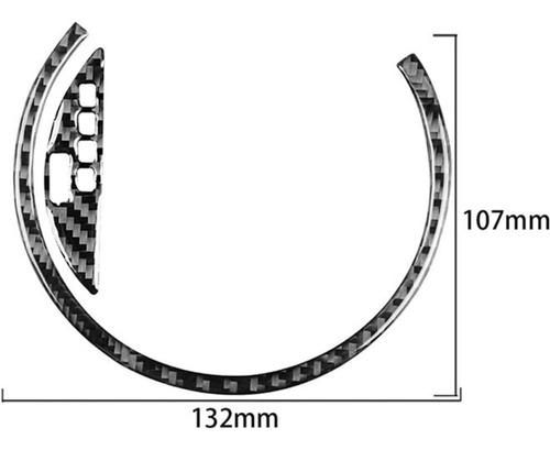 Fibra De Carbono Panel De Cambio Mini Cooper R56 R55 R57