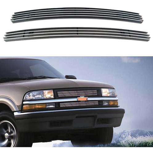 Rejilla Frontal Cromada Para Chevy Blazer Parte Superior