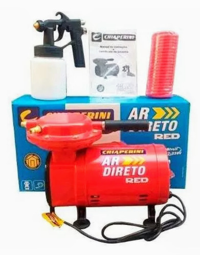Compressor De Ar Direto Chiaperin + Kit Pistola/mangueira.