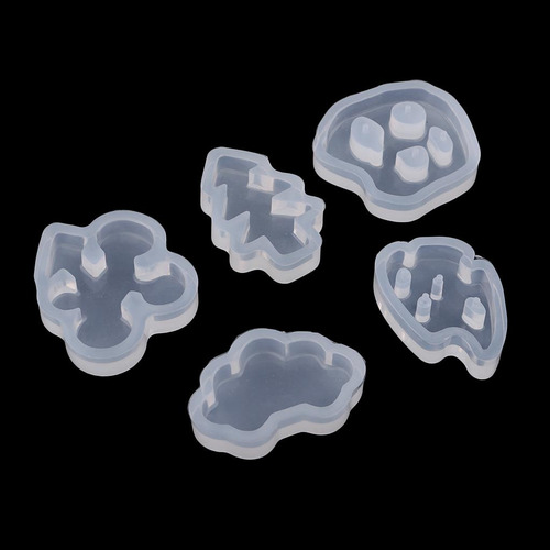 1 Juego De 5 Formas De Silicona Diy Molde De Joyería Molde
