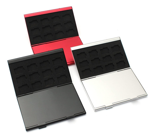 Aykong Slots Sd Msd Memory Card Case Holder Aluminio Box For