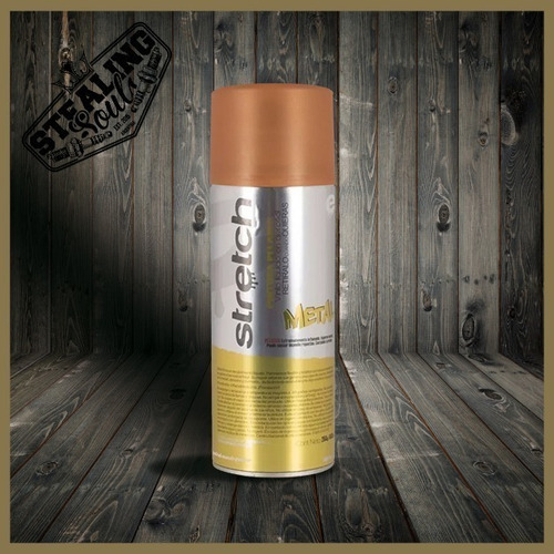 Imagen 1 de 7 de Stretch | Bronce Metalizado | Pintura Removible | Metal