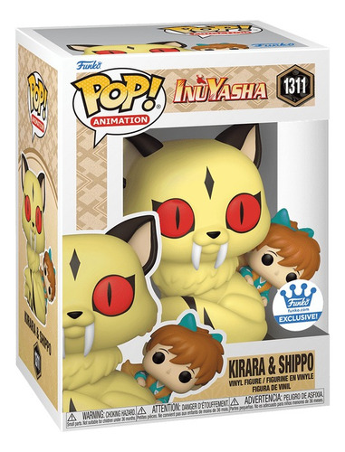 Figura De Acción Kirara & Shippo Pop De Funko Pop!