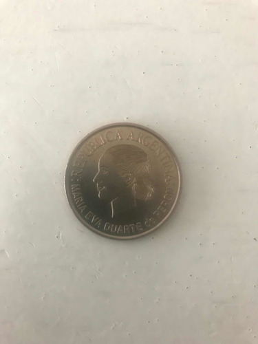 Argentina Dos Pesos En Homenaje A Evita (Usado)