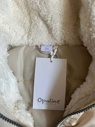 Parka Niño Opaline Talla 9 Meses C/chiporro - Original
