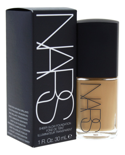 Base Nars Sheer Glow Tahoe/medium Dark 30 Ml Para Mujer