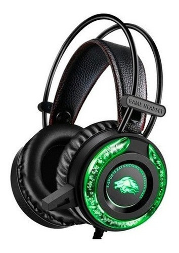 Imagen 3 de 4 de Audífonos Headset Gamer A5 Pc Retroiluminado