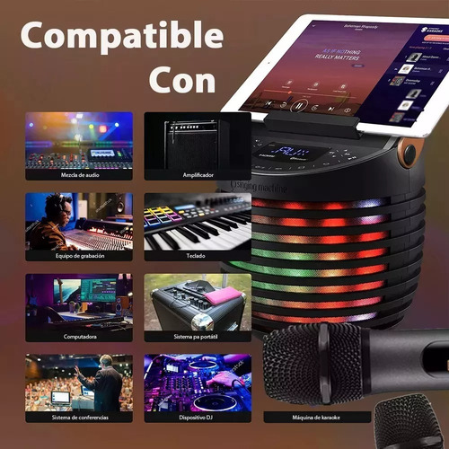 Micrófonos Jbl Micbr2 Inalámbrico Cardioide Color Negro