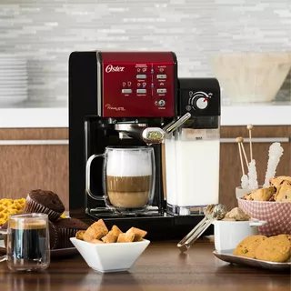 Cafetera Automática Primalatte 19 Bares Oster Bvstem6701r