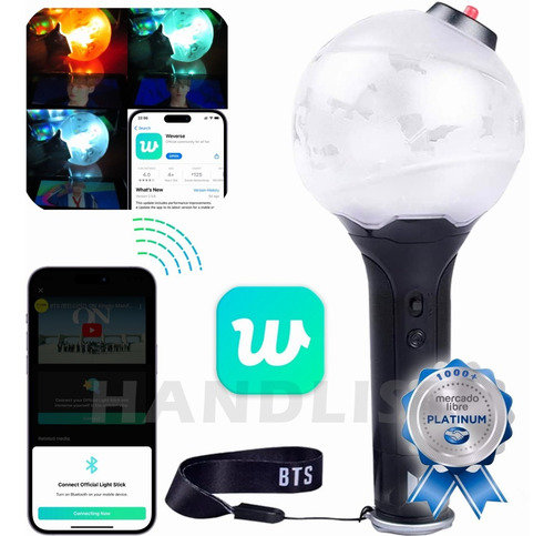 Mapa Bts Army Bomb V3 Do Soul Lightsticks Original