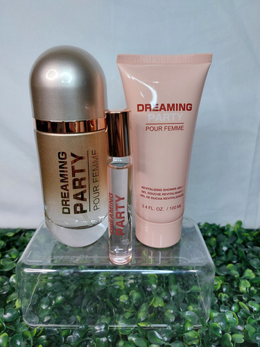 Estuche Regalo Fragancia Perfume Mujer Dama 100 Ml