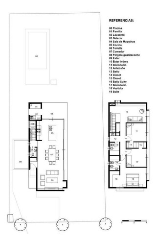 Imagen 14 de 15 de Casa Estilo Moderno En Venta. Araucarias, Puertos. 3 Dorm Jardín Y Pileta