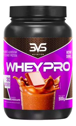 Whey Pro 3VS 900g Sabor Chocolate Fórmula Avançada