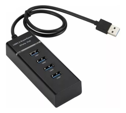 Hub Multi Usb 3.0 Adaptador 4 Puertos