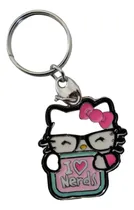 Comprar Hello Kitty I Love Nerds Precioso Llavero Metalico 0228